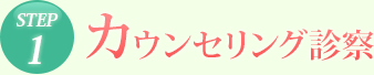 STEP1 カウンセリング診察